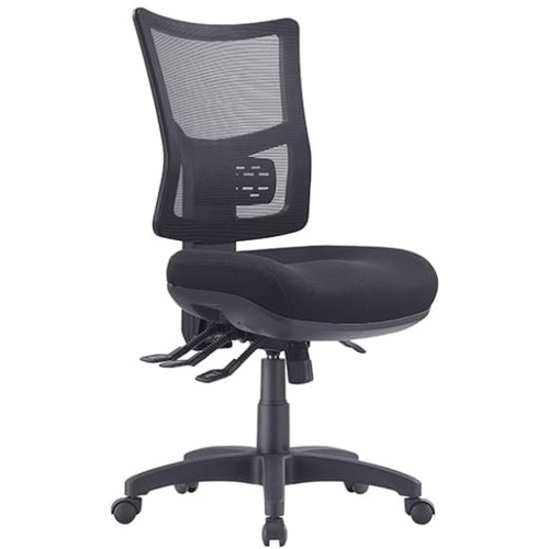 Brent Task Chair in Metro Black Fabric