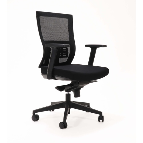 Cascade Mesh Chair in Black