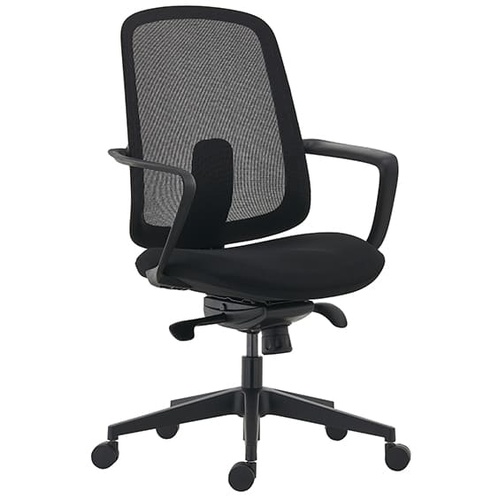 Dela Chair in Black Fabric