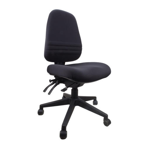 Endeavour Pro Ergo Chair in Black Fabric