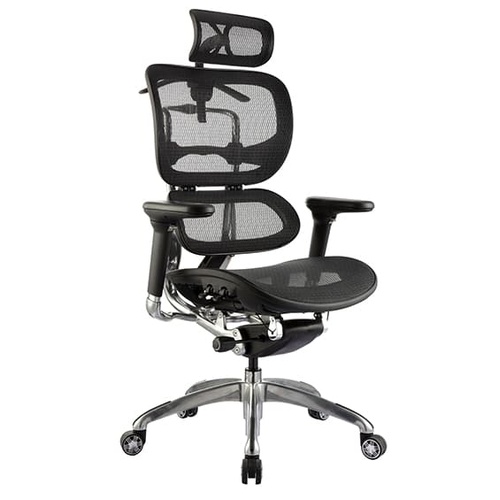 Ergo-1L Chair in Black Mesh