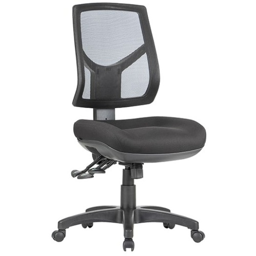Hino task chair in Metro Black Fabric