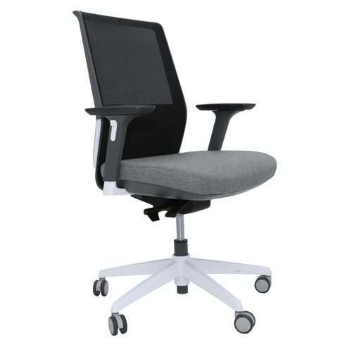 Move Mesh Medium Back Chair in light Grey fabric