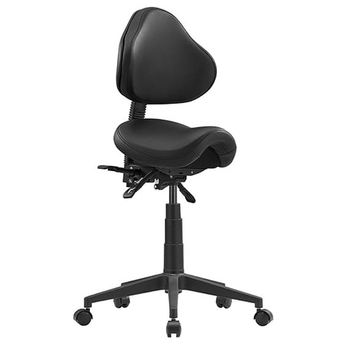 Stage Saddle Seat in Black PU