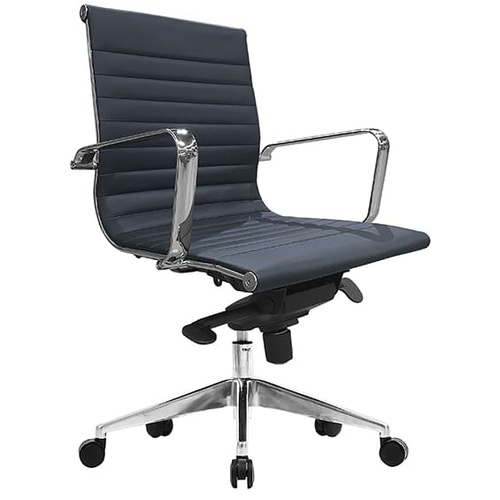 Web Chair in Black PU