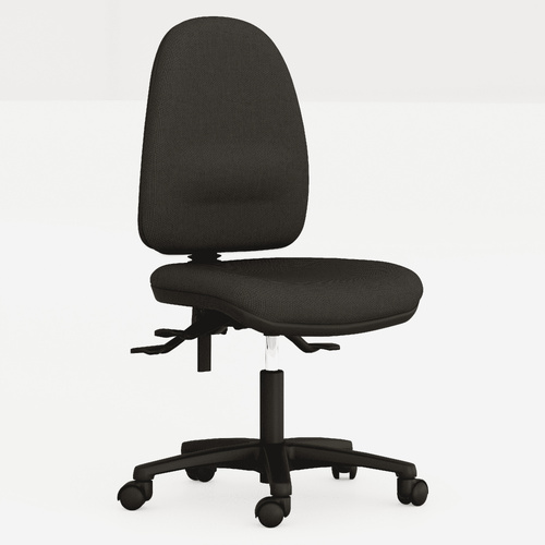 CSXpress Alpha High Back in Black Fabric